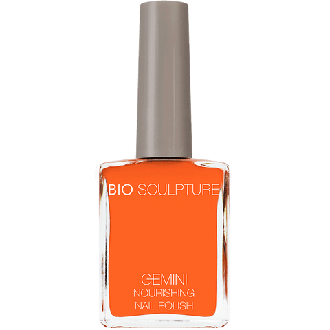 Orange nail polish