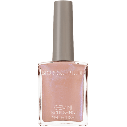 Pale pink nail polish